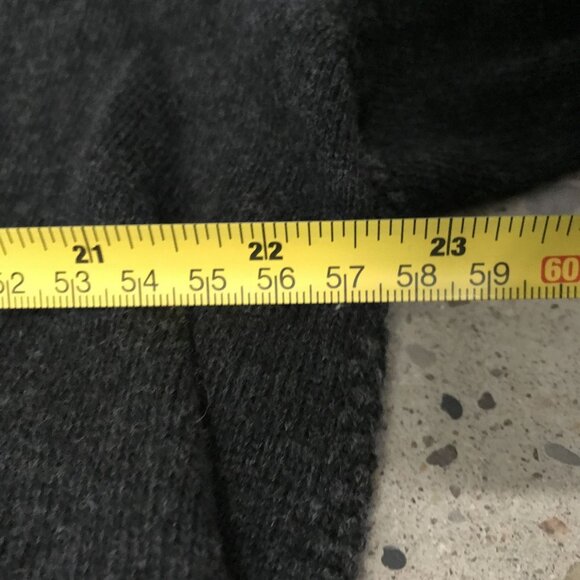 JOS A BANK Mens XLT Zip Up Cardigan Sweater Wool Cotton Ltweight Gray Tailored - Picture 5 of 8